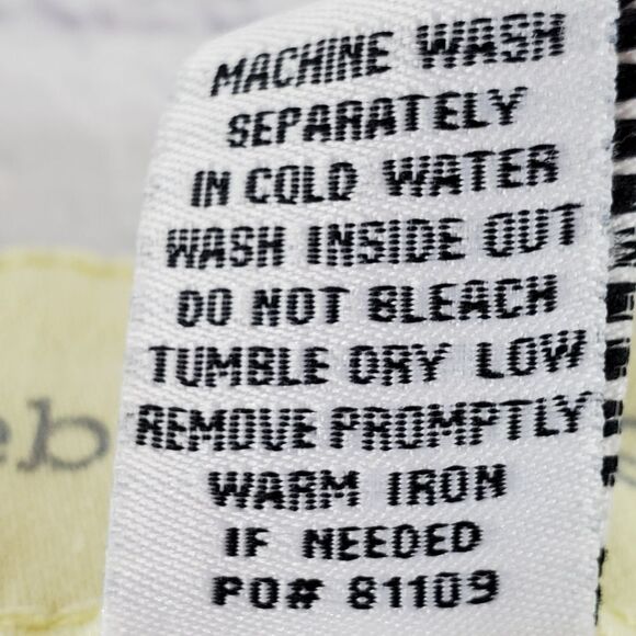 🔺️Celebrity Pink Yellow Bermuda Shorts Size 7/29 - Picture 9 of 9